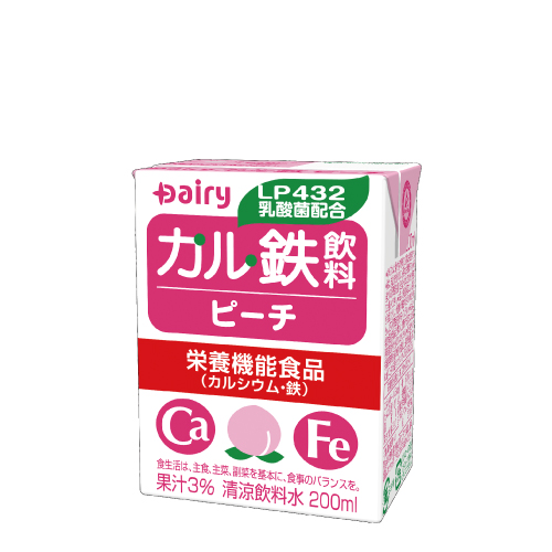 カル鉄飲料ピーチ200ml